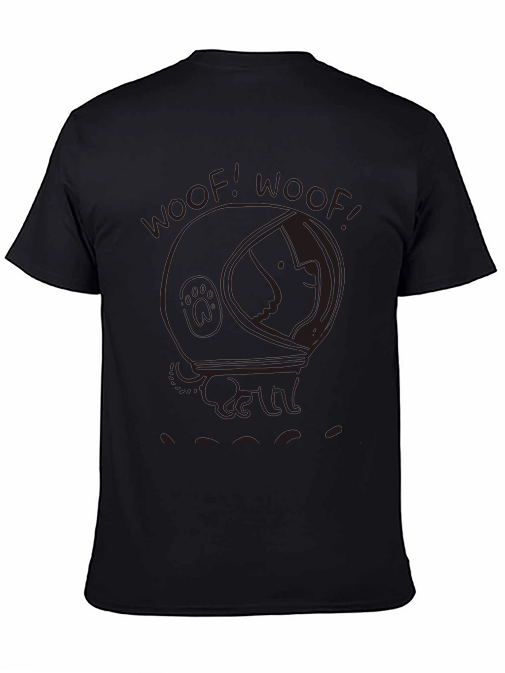 Astronaut Dog Woof! T-Shirt