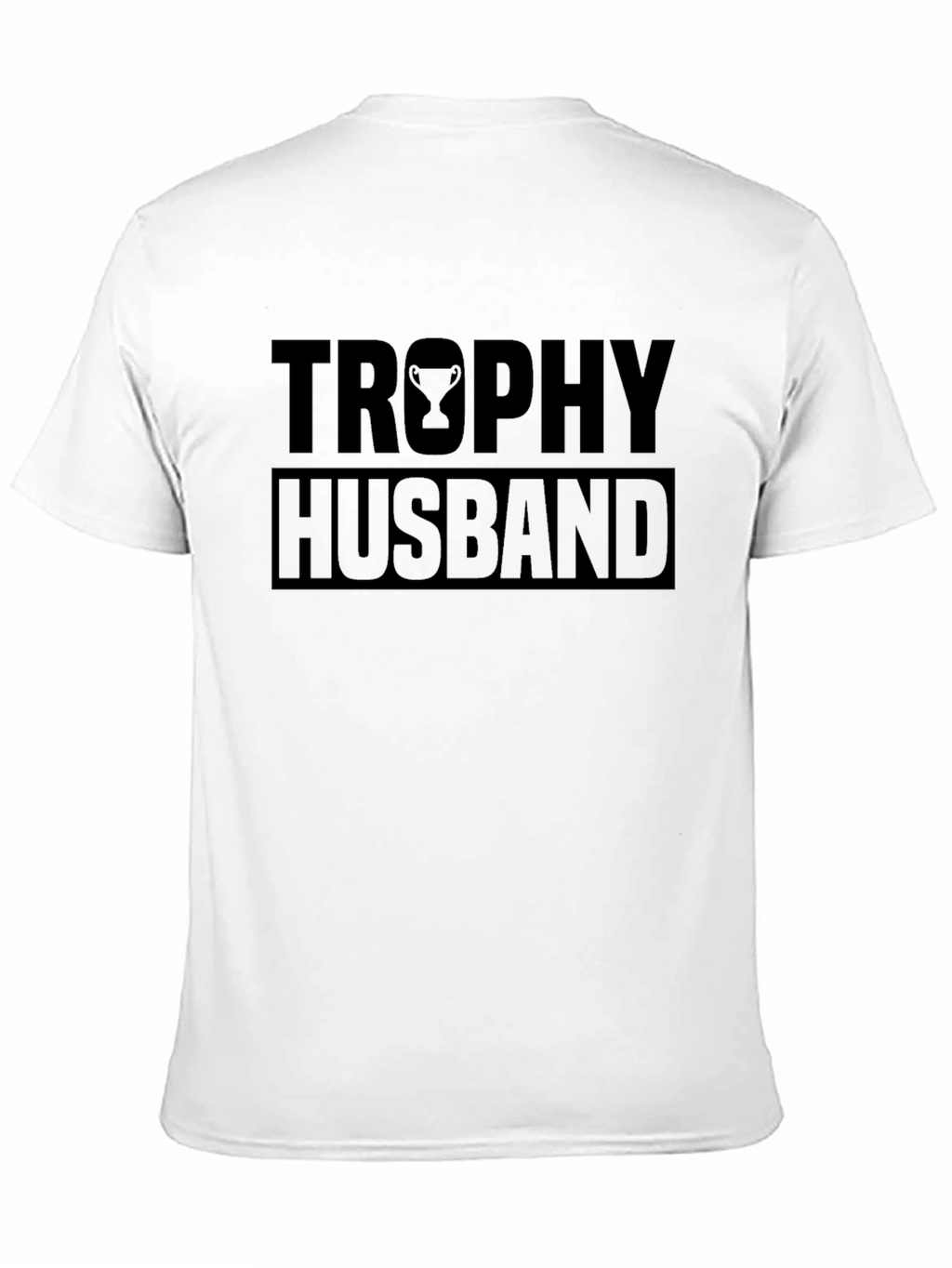 Trophy Husband Graphic Tee - Black