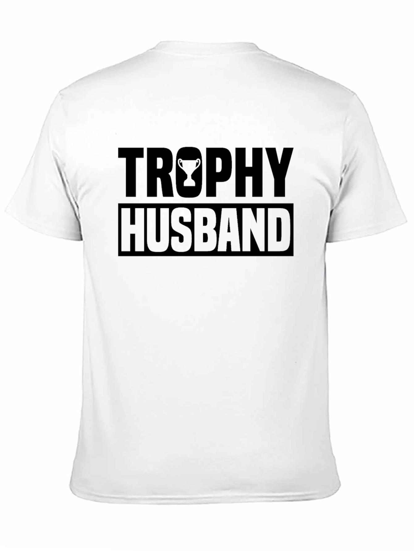 Trophy Husband Graphic Tee - Black