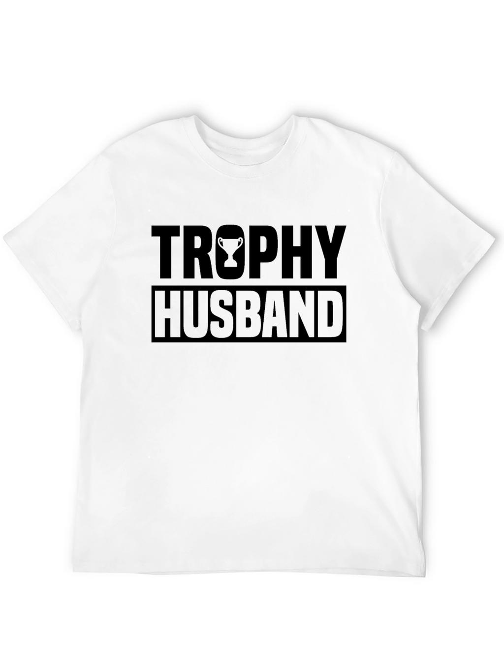 Trophy Husband Graphic Tee - Black