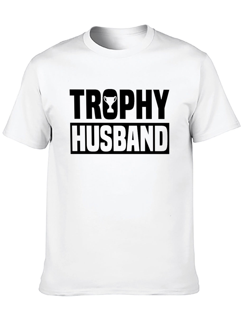 Trophy Husband Graphic Tee - Black
