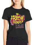 Fresh Prints Yearbook Black Graphic Tee