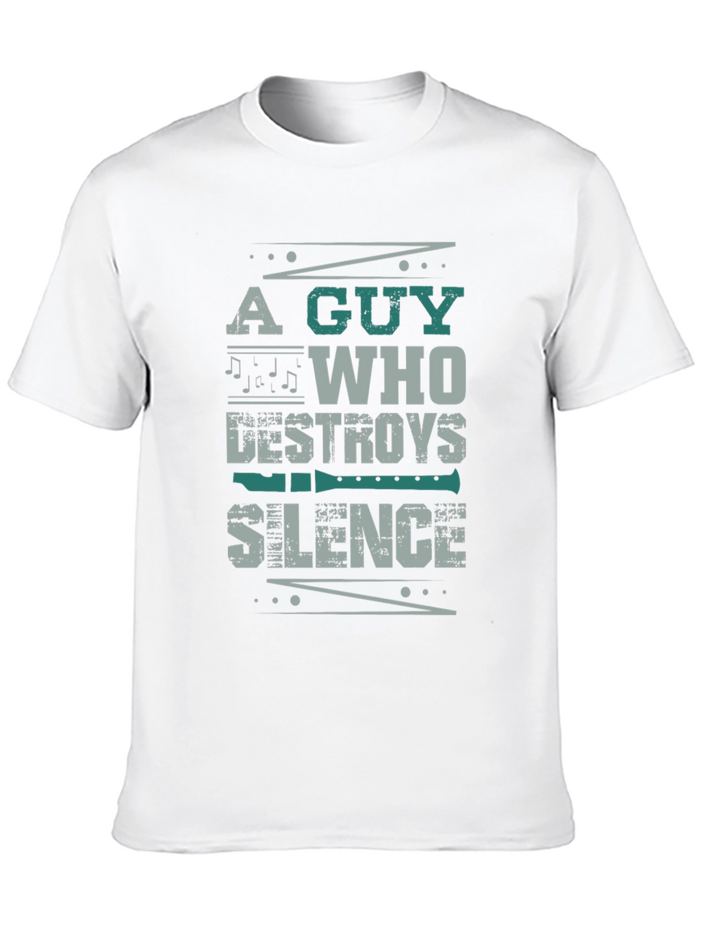 A Guy Who Destroys Silence T-Shirt