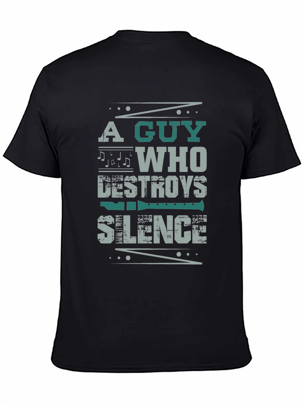 A Guy Who Destroys Silence T-Shirt