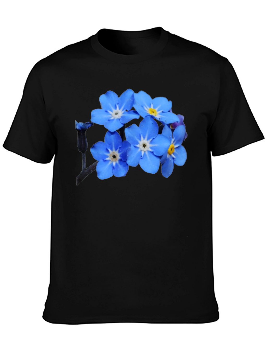 Forget-Me-Not Flower Graphic Tee