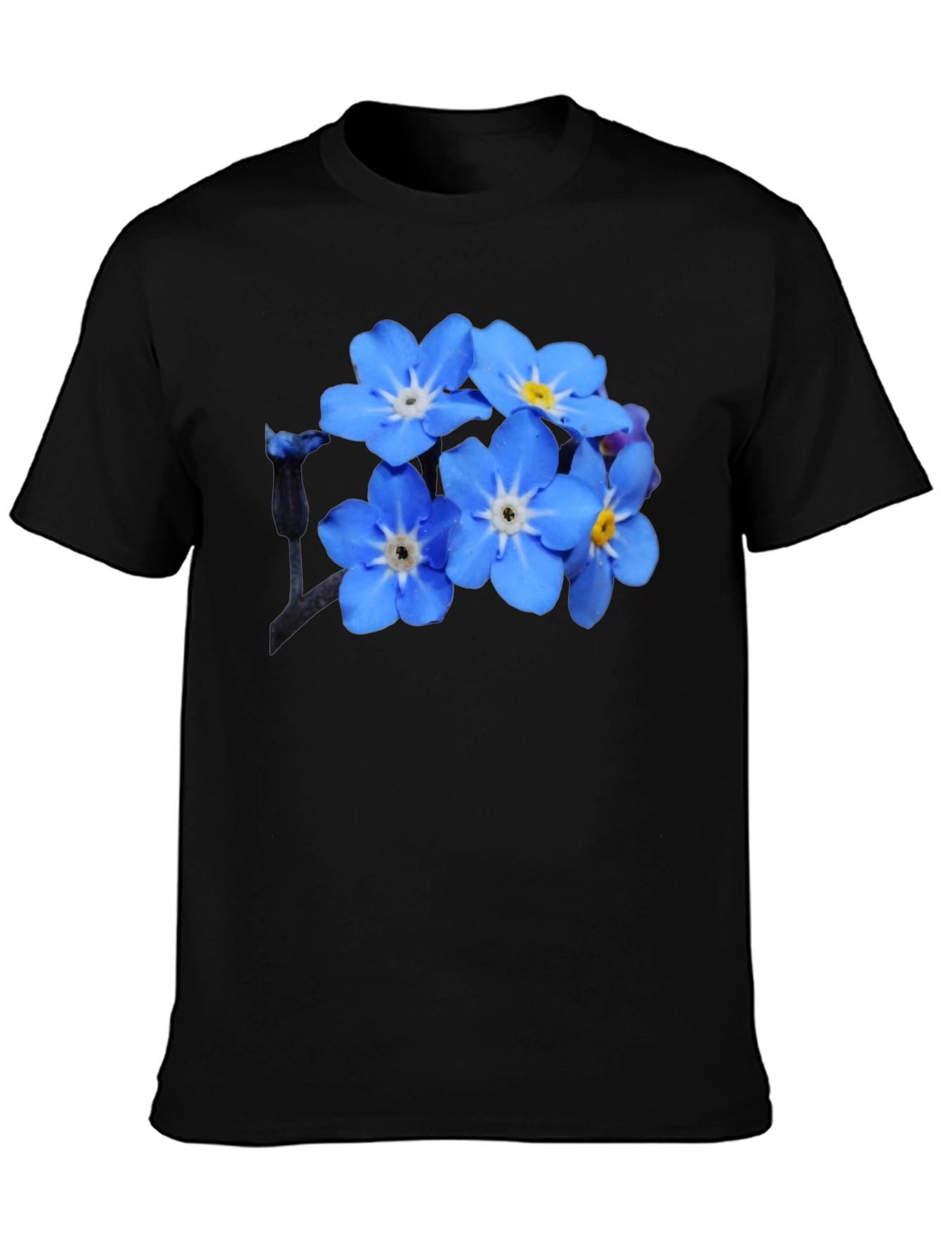 Forget-Me-Not Flower Graphic Tee
