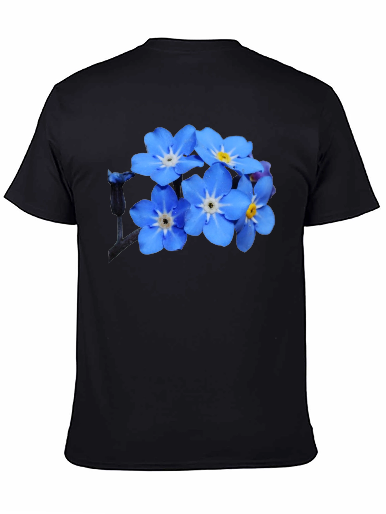 Forget-Me-Not Flower Graphic Tee