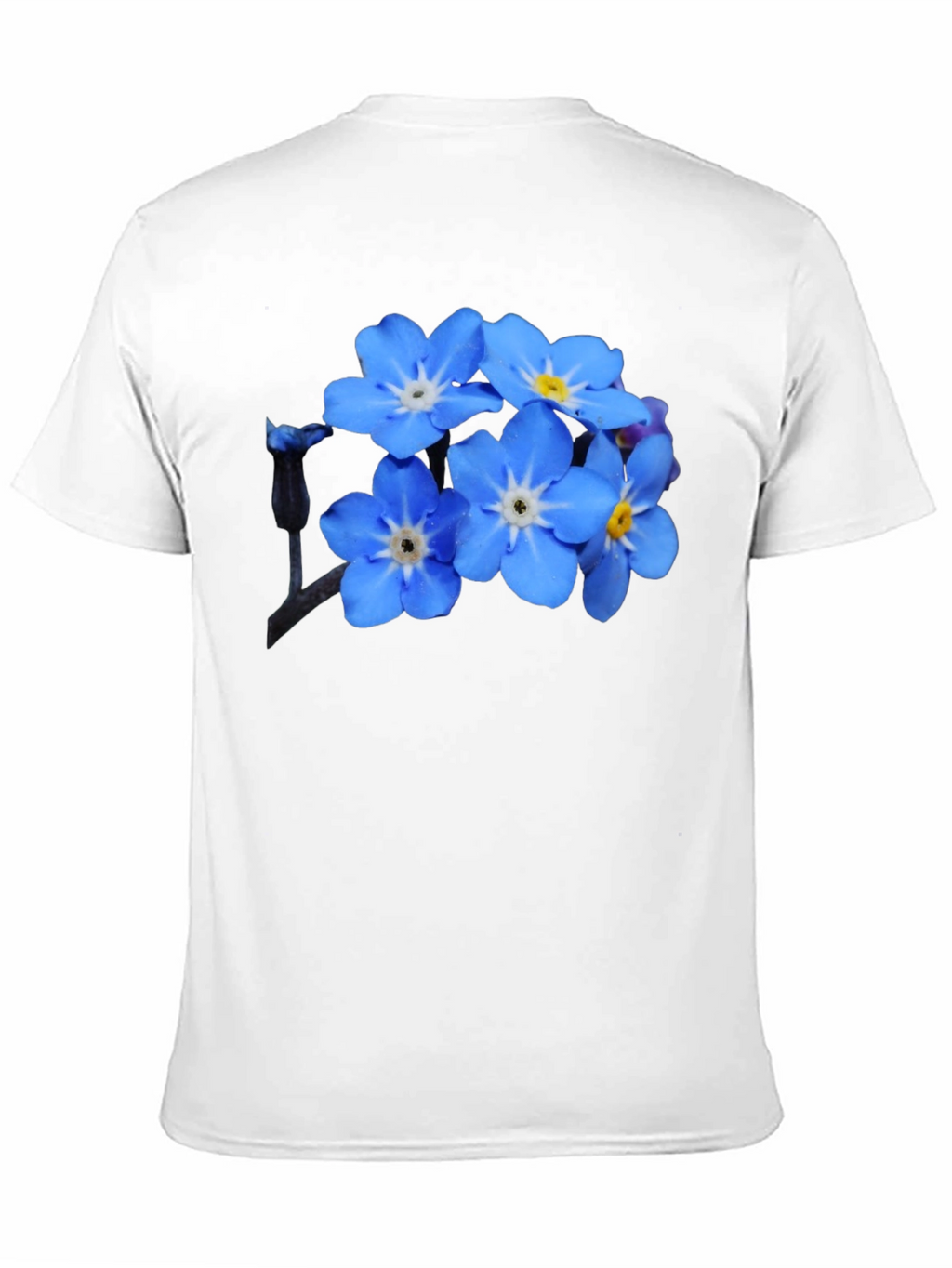 Forget-Me-Not Flower Graphic Tee