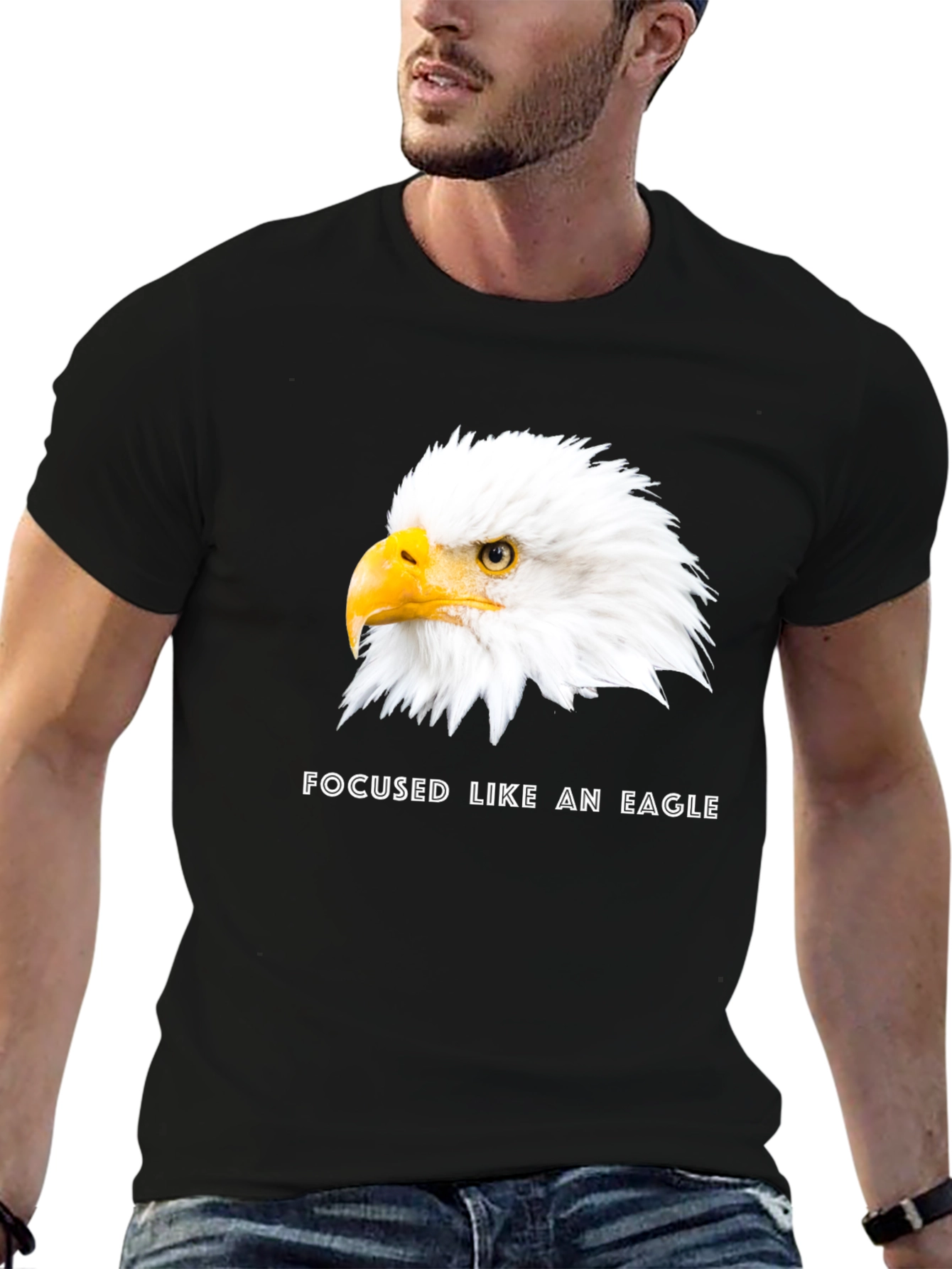 Eagle Focus Graphic T-Shirt
