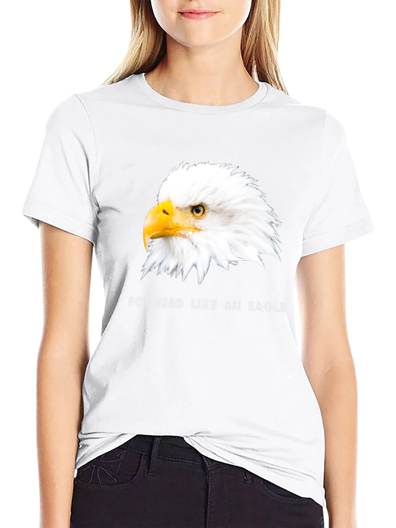 Eagle Focus Graphic T-Shirt