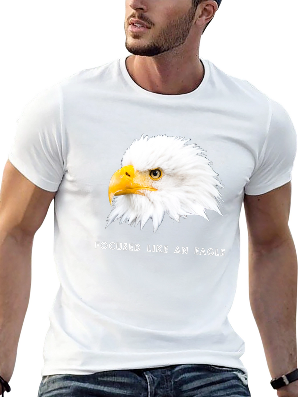 Eagle Focus Graphic T-Shirt