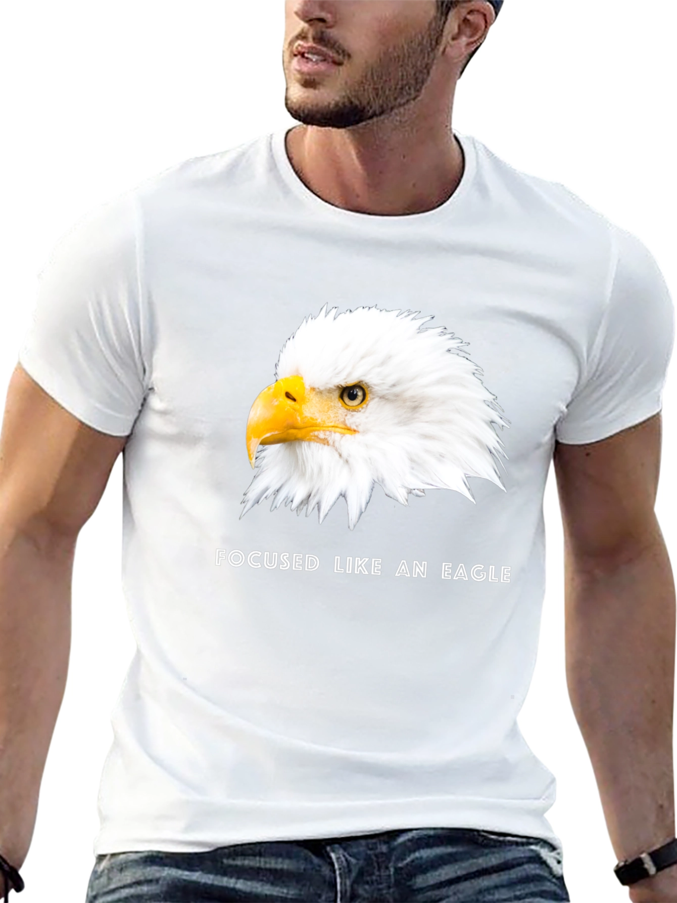 Eagle Focus Graphic T-Shirt