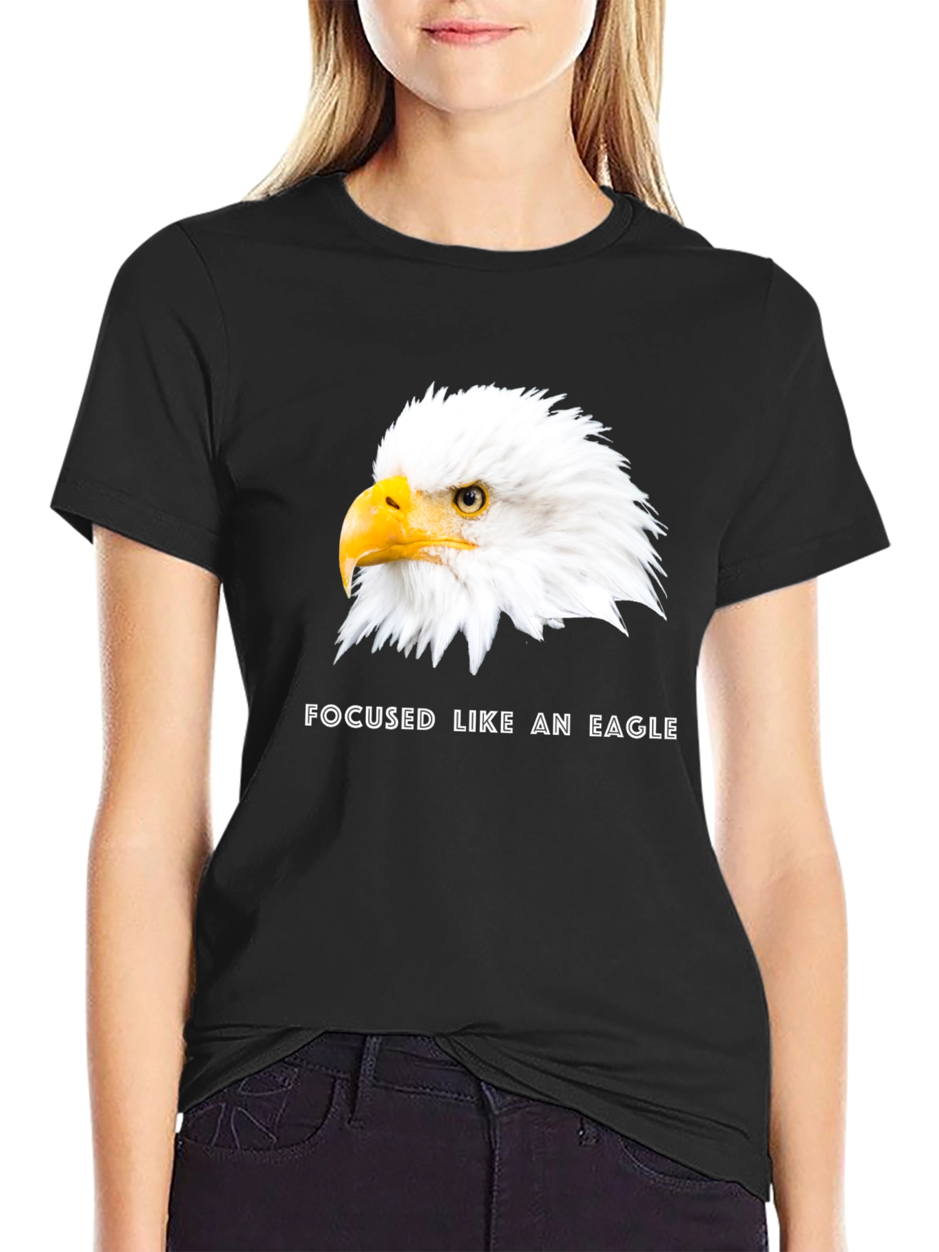 Eagle Focus Graphic T-Shirt