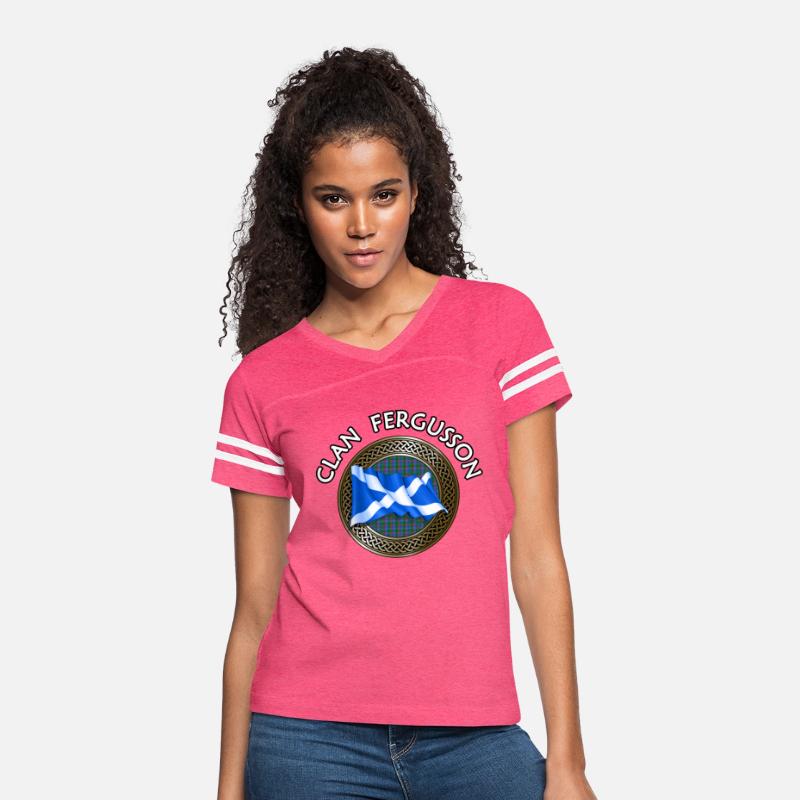 Clan Fergusson Tartan Knot & Flag