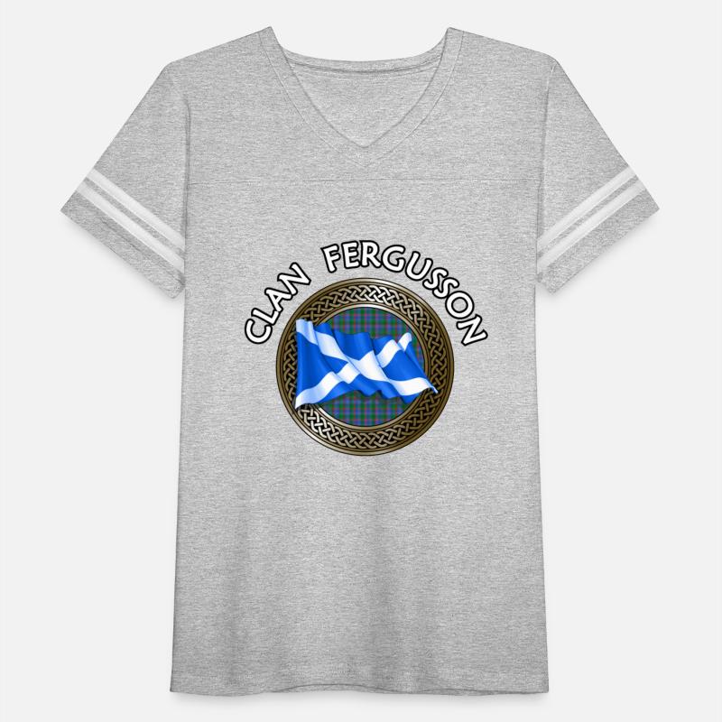 Clan Fergusson Tartan Knot & Flag