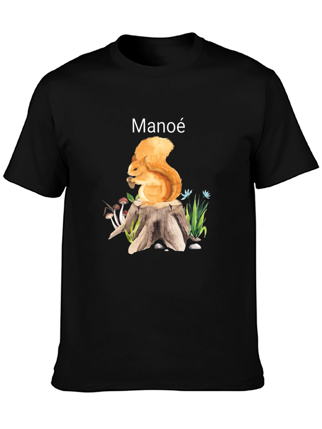 Manoe Squirrel Graphic Tee