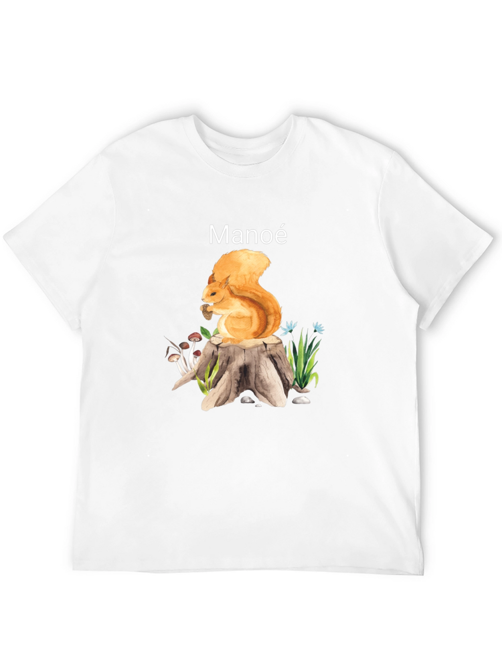 Manoe Squirrel Graphic Tee
