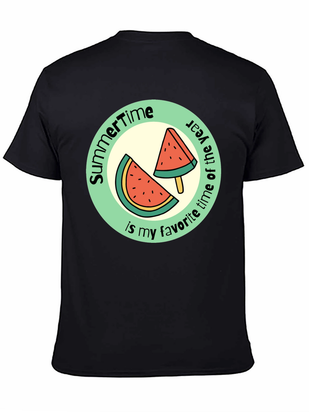 Summertime Watermelon Graphic Tee