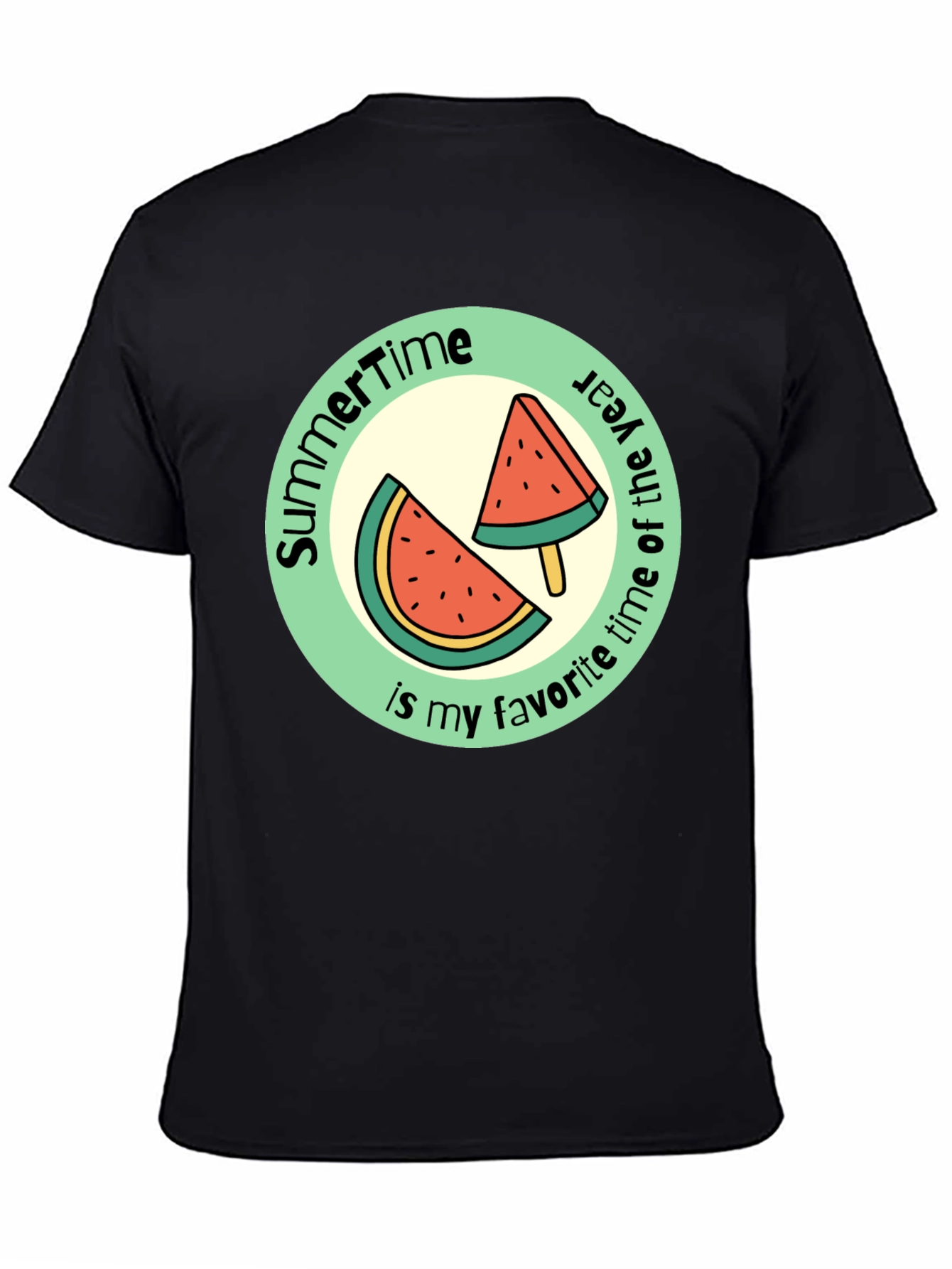 Summertime Watermelon Graphic Tee