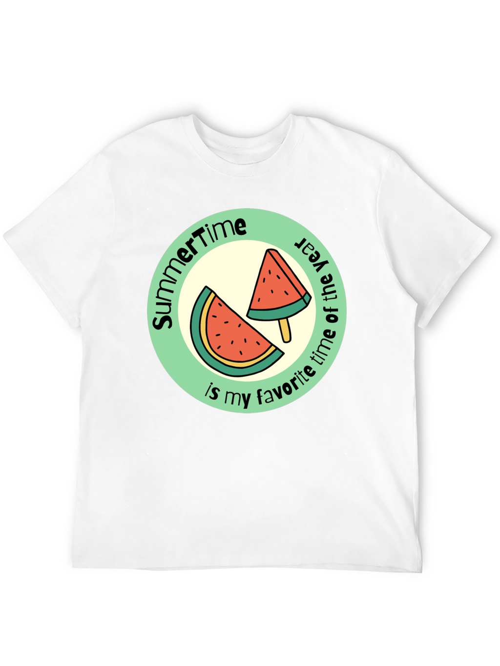 Summertime Watermelon Graphic Tee