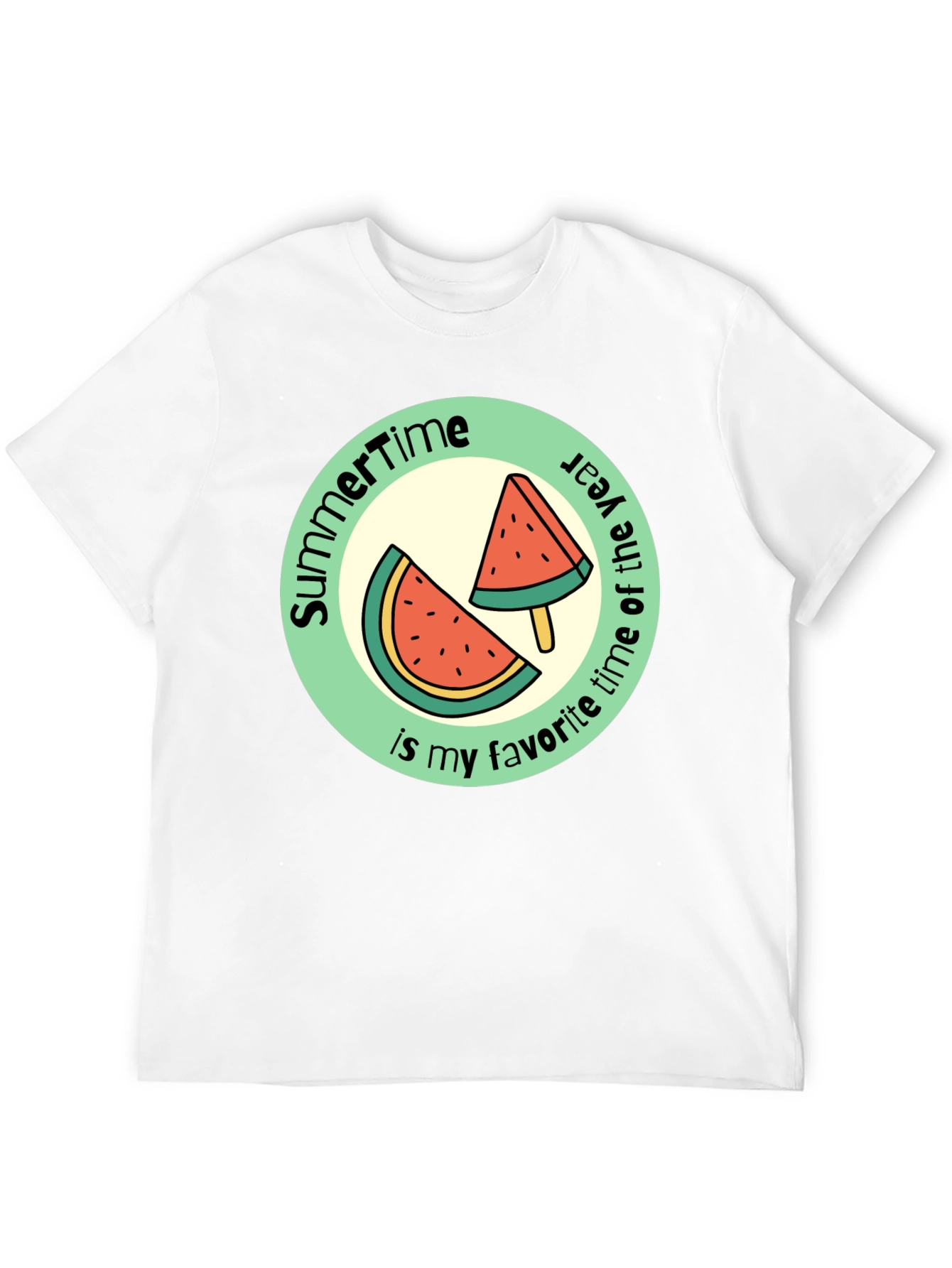 Summertime Watermelon Graphic Tee