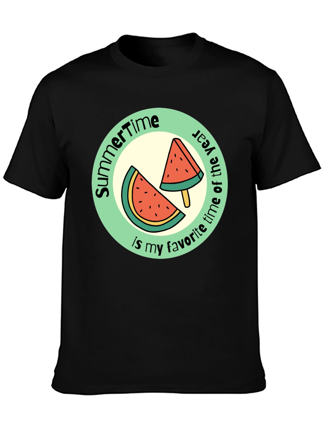 Summertime Watermelon Graphic Tee