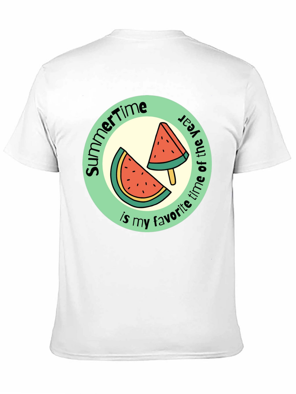 Summertime Watermelon Graphic Tee