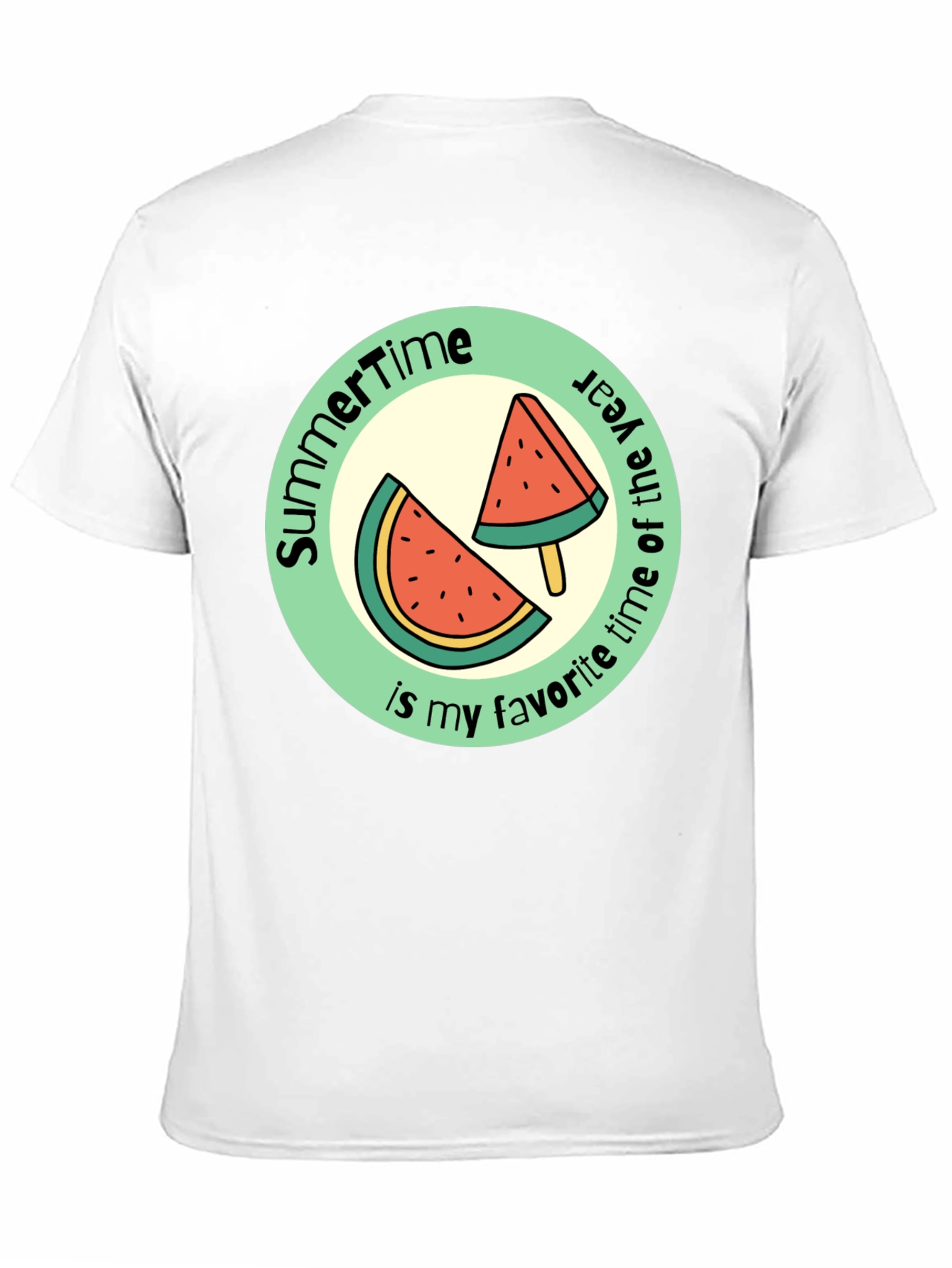 Summertime Watermelon Graphic Tee