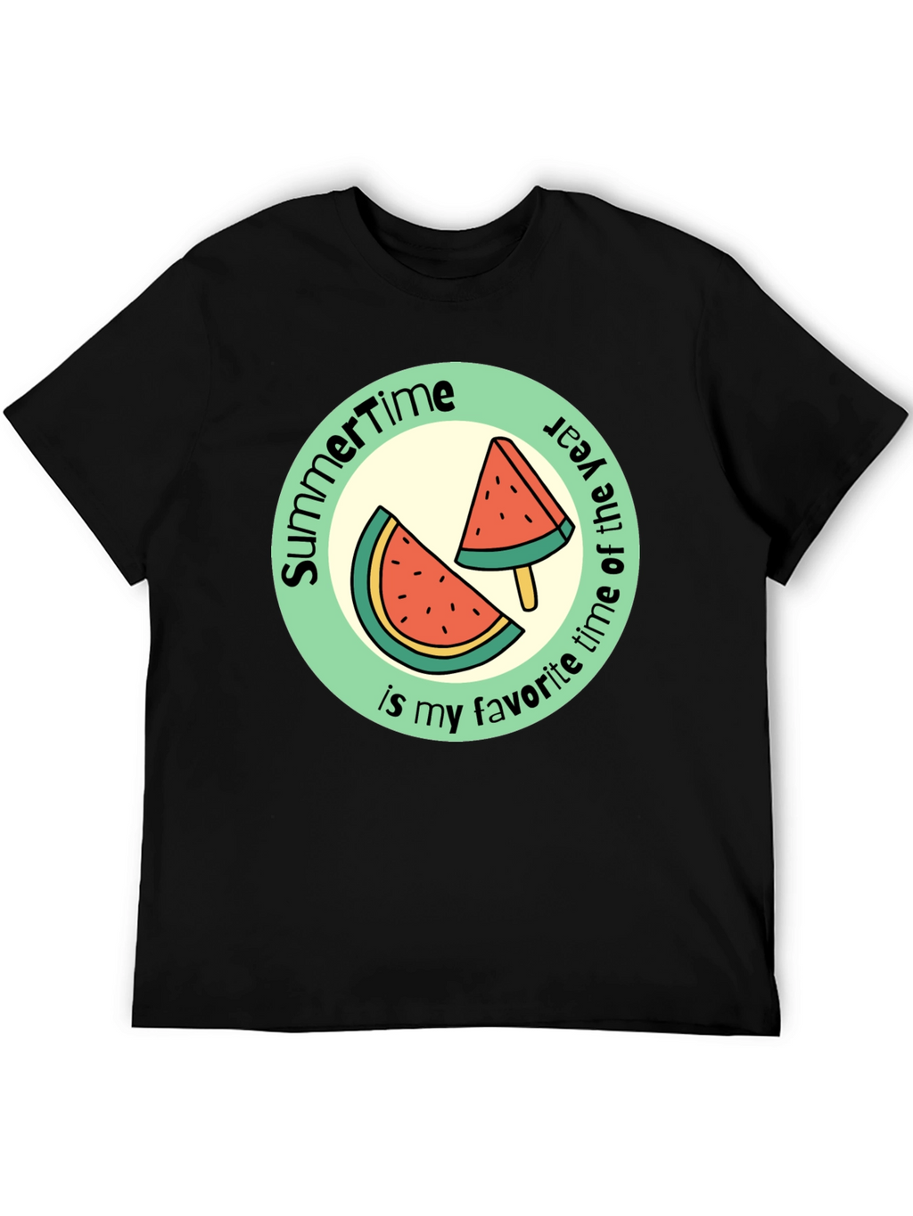 Summertime Watermelon Graphic Tee