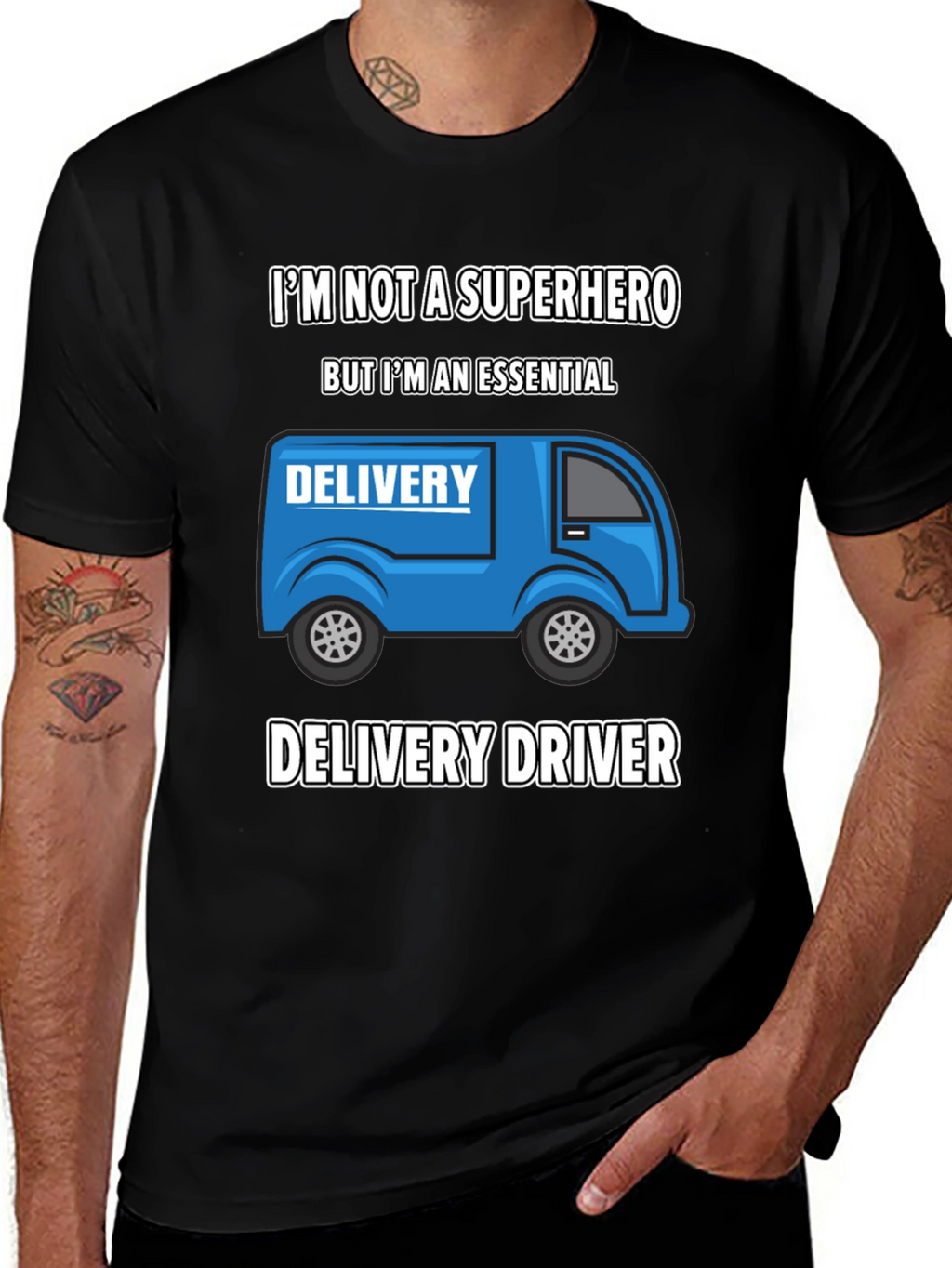 Essential Delivery Driver Graphic T-Shirt