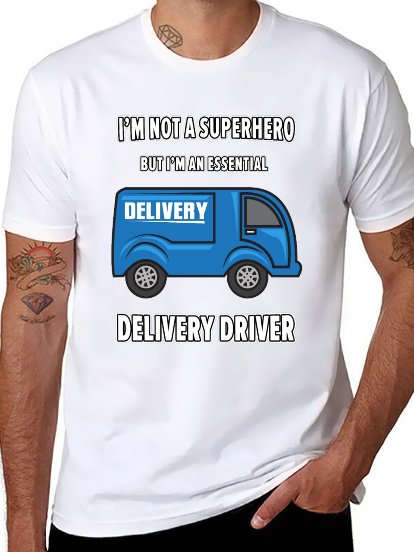 Essential Delivery Driver Graphic T-Shirt