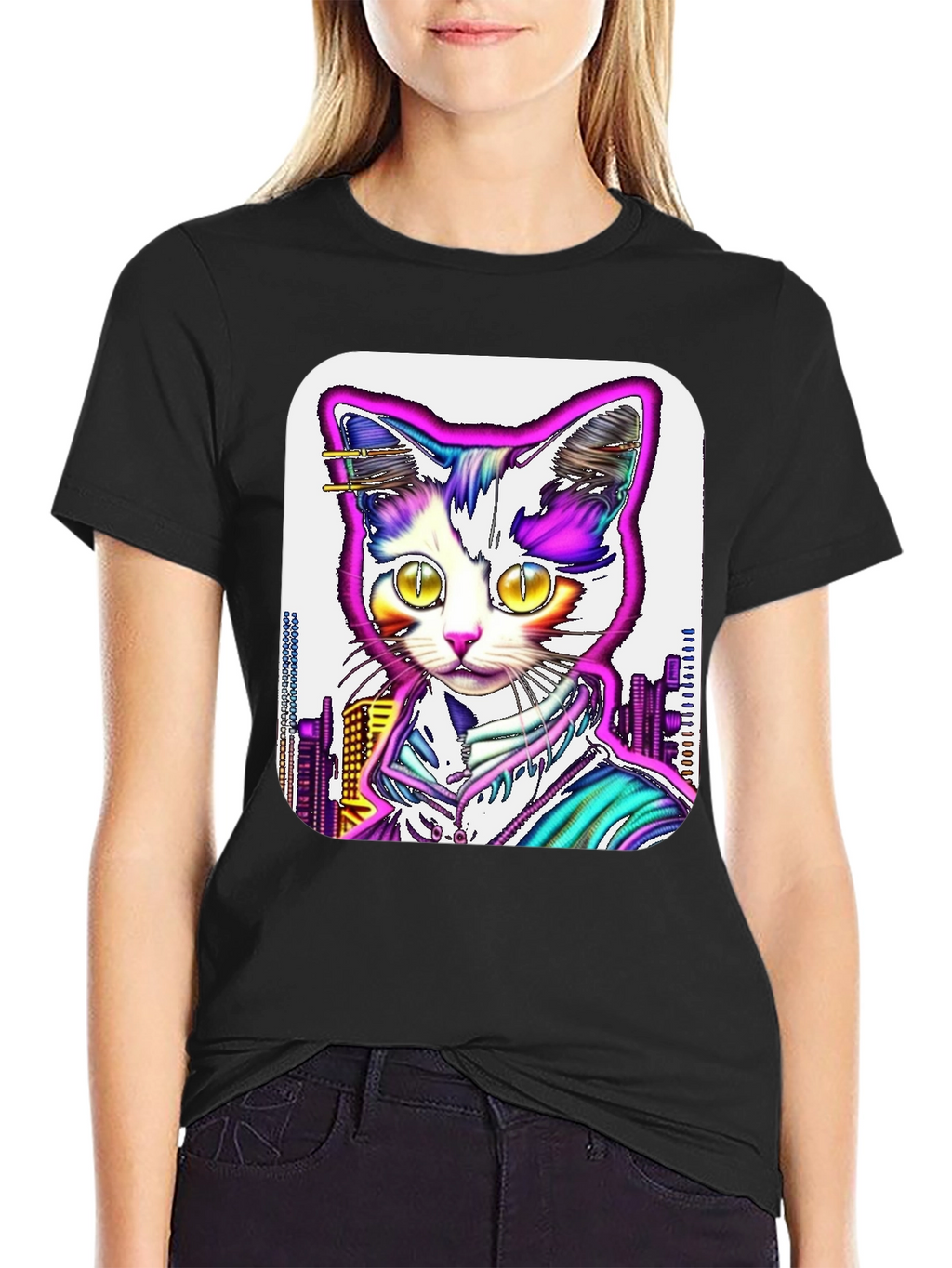 Cyberpunk Cat T-Shirt