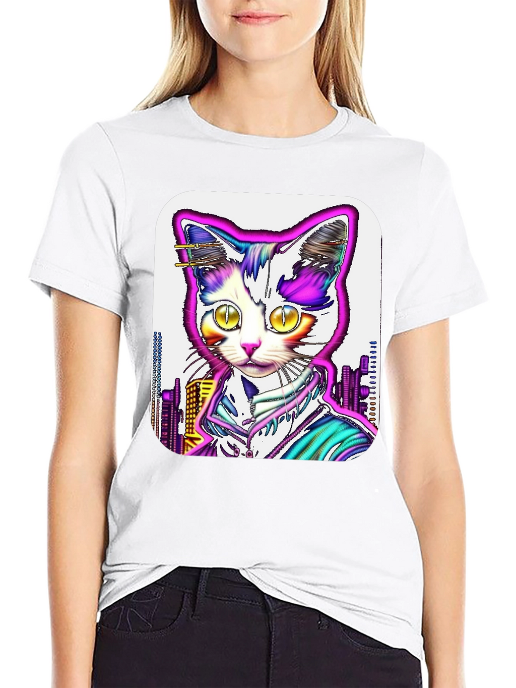 Cyberpunk Cat T-Shirt