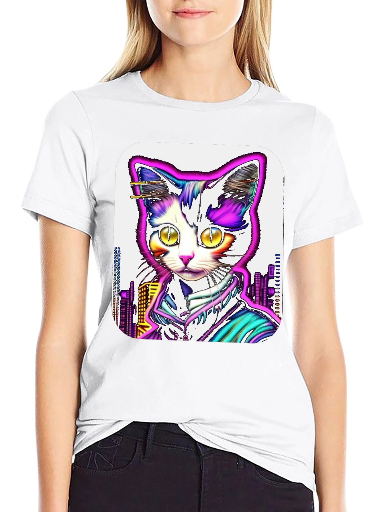 Cyberpunk Cat T-Shirt