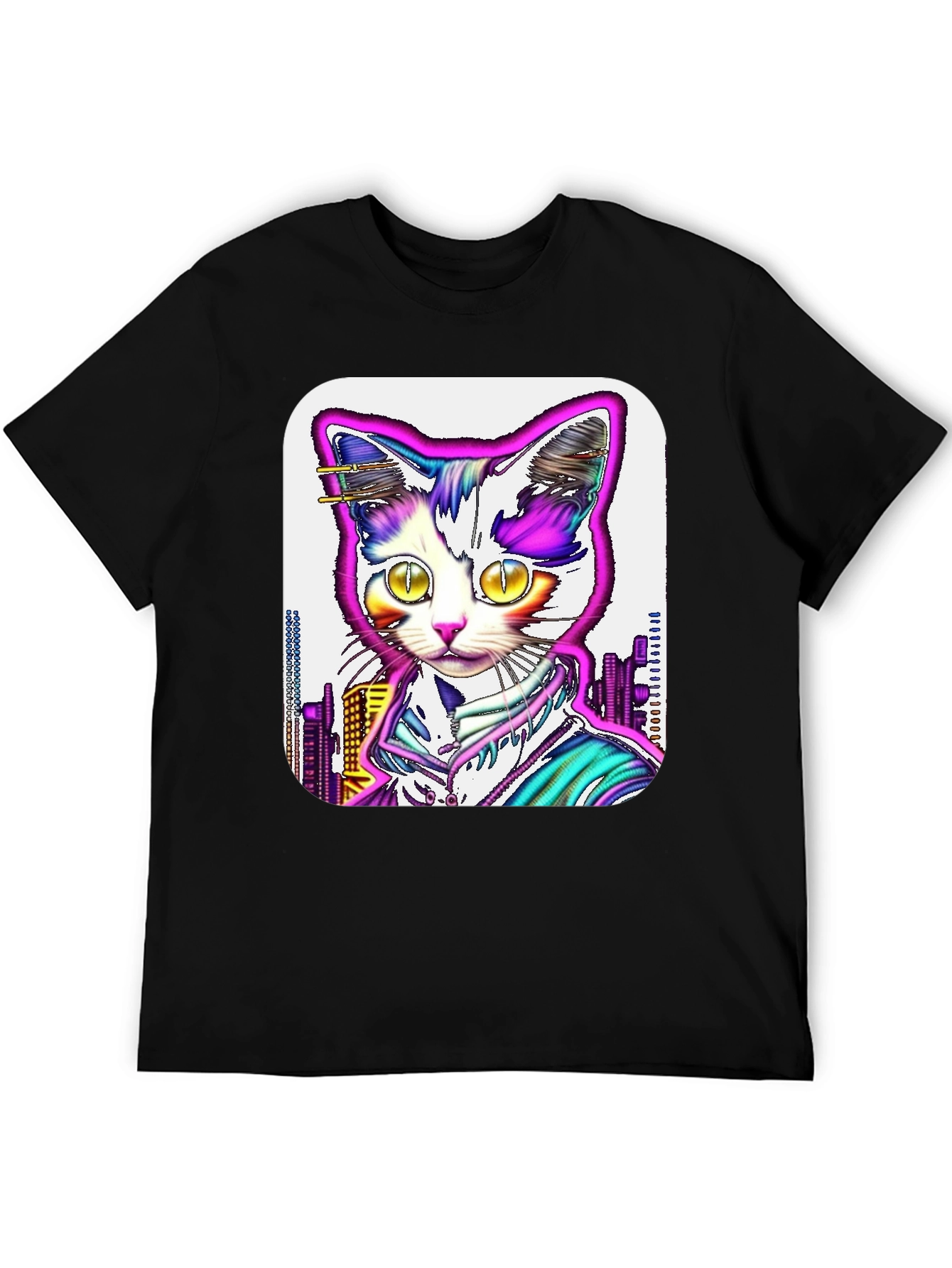 Cyberpunk Cat T-Shirt