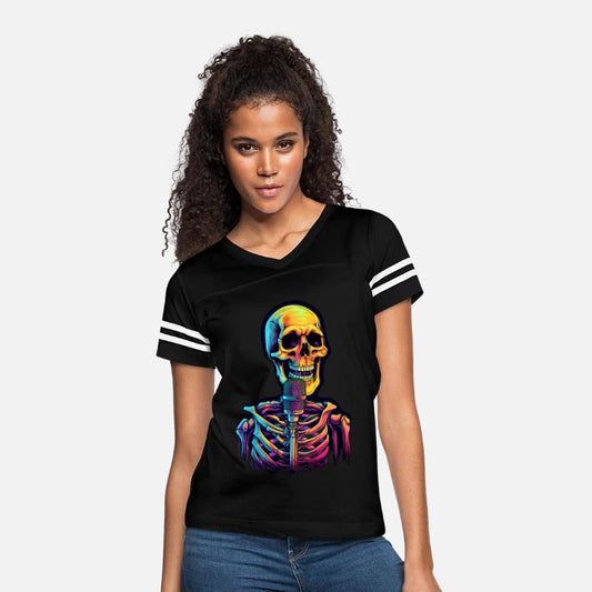Colorful Abstract Skull With Microphone