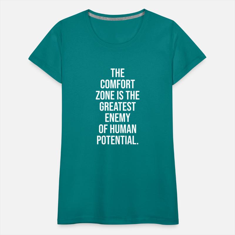 comfort zone is greatest enemy of human potential