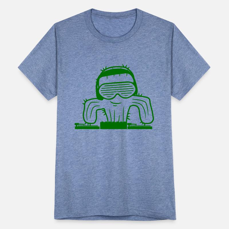 Cool DJ Cactus Mixing Console Music Club Party Fun