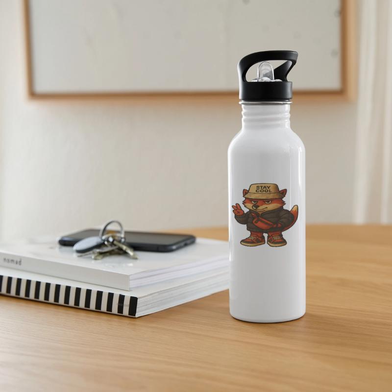 Cool Lizard Streetwear Cartoon Mascot T-Shirt