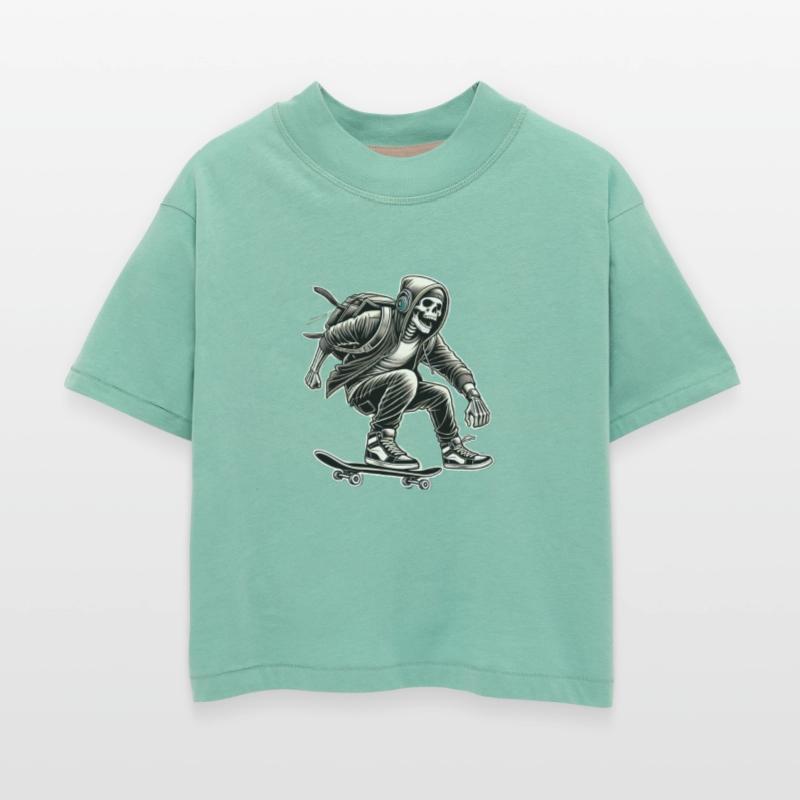 Cool Skateboard Skeleton