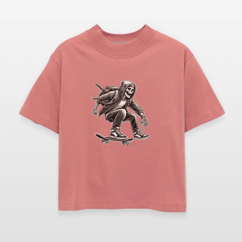 Cool Skateboard Skeleton