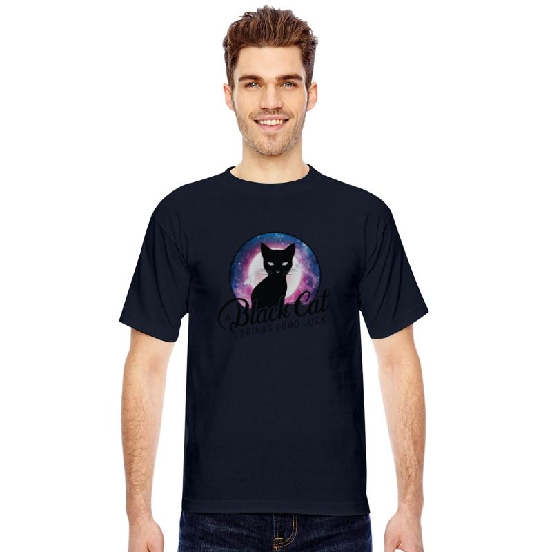 Cosmic Luck Black Cat Tee