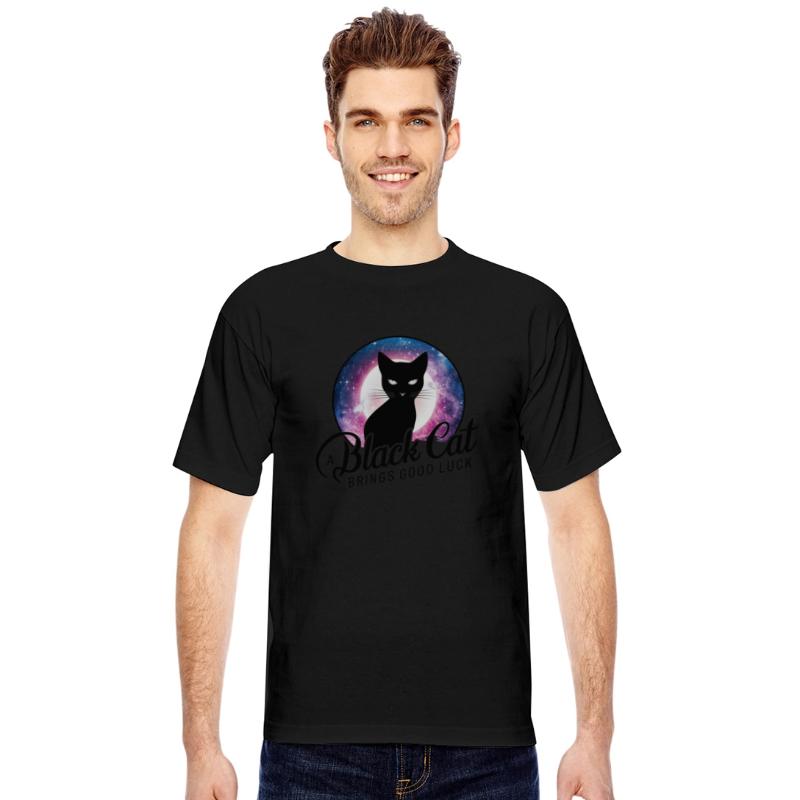 Cosmic Luck Black Cat Tee