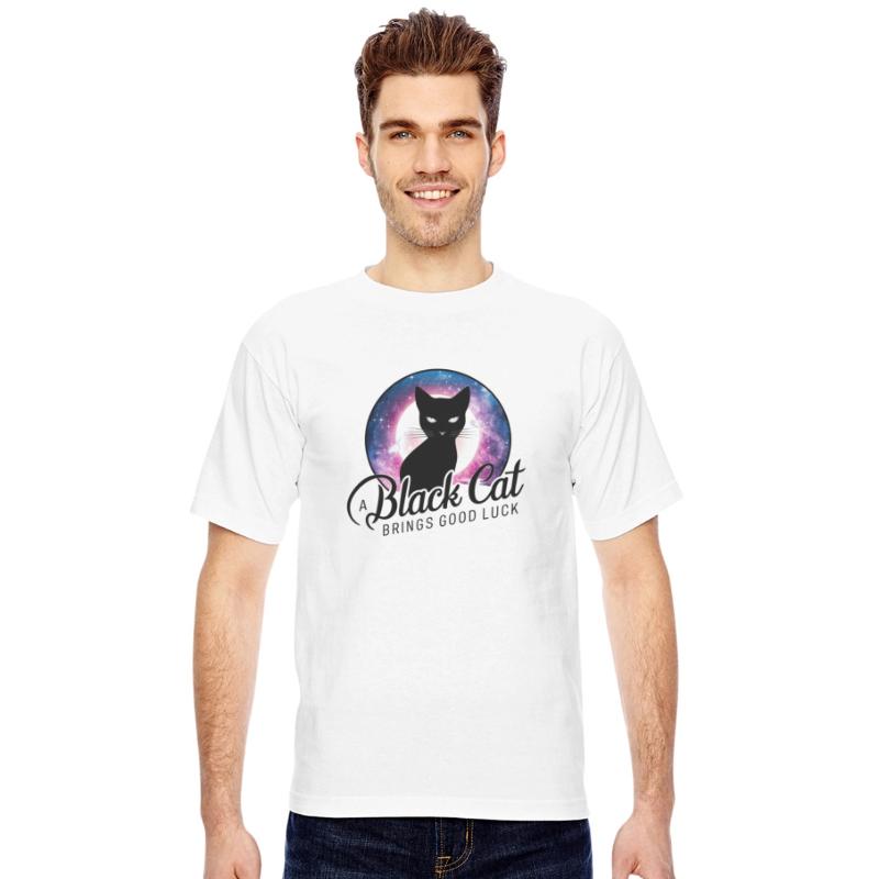 Cosmic Luck Black Cat Tee