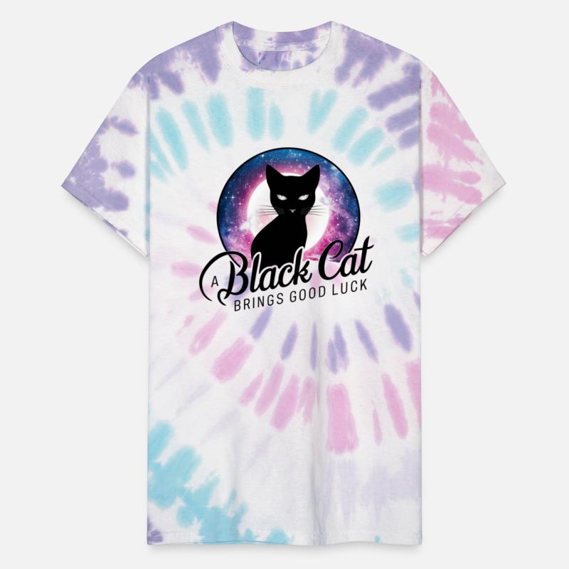 Cosmic Luck Black Cat Tee