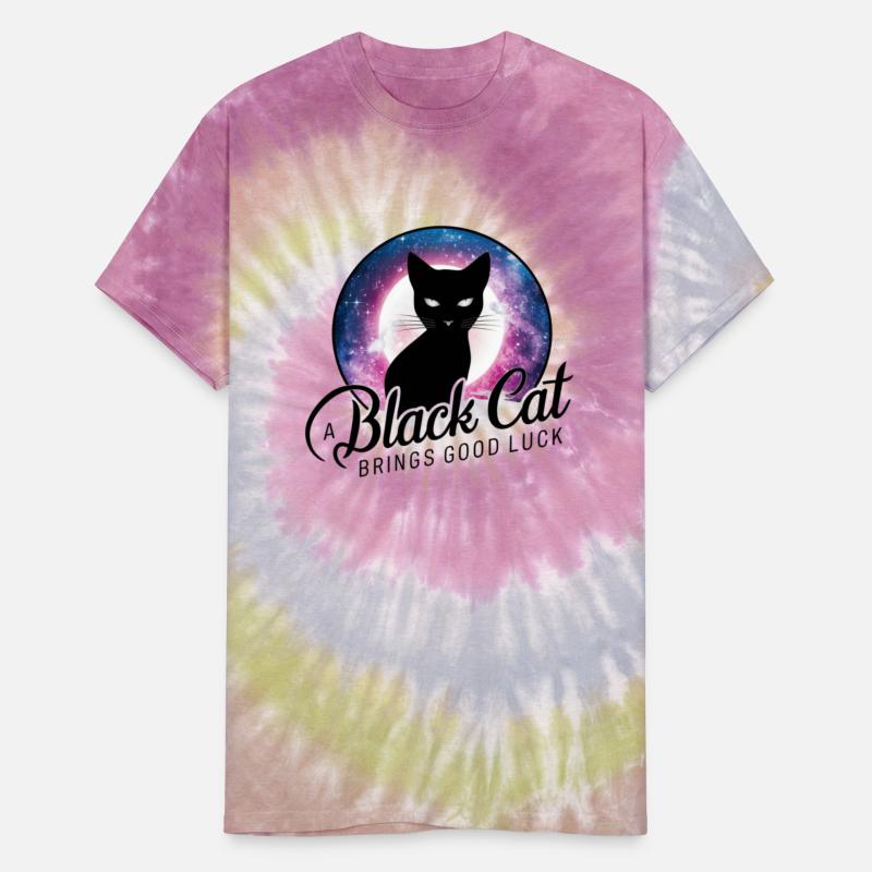 Cosmic Luck Black Cat Tee