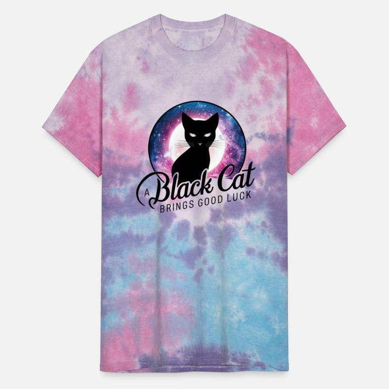 Cosmic Luck Black Cat Tee