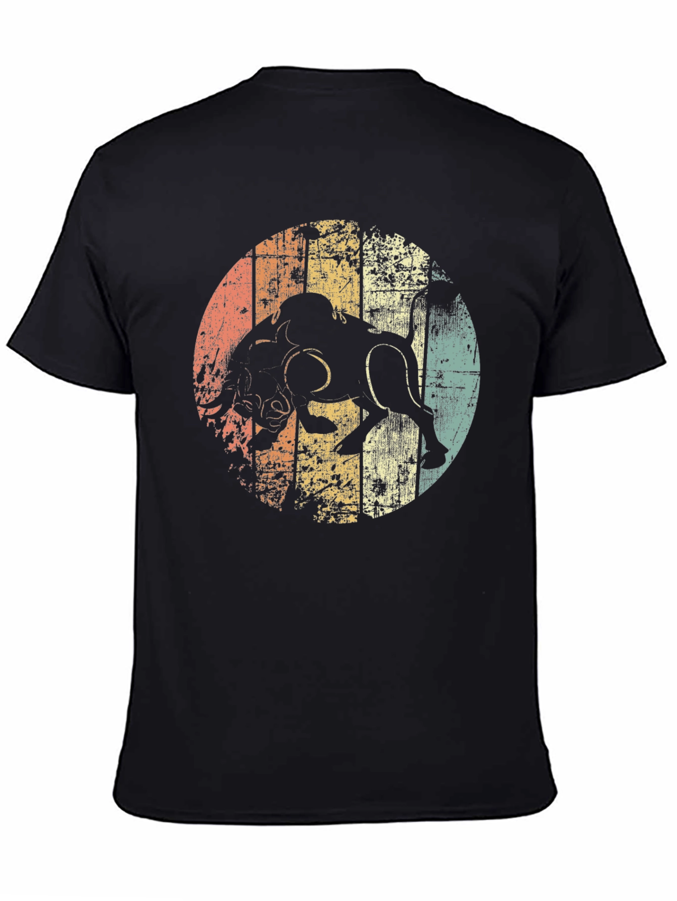 Vintage Zodiac Taurus Graphic T-Shirt