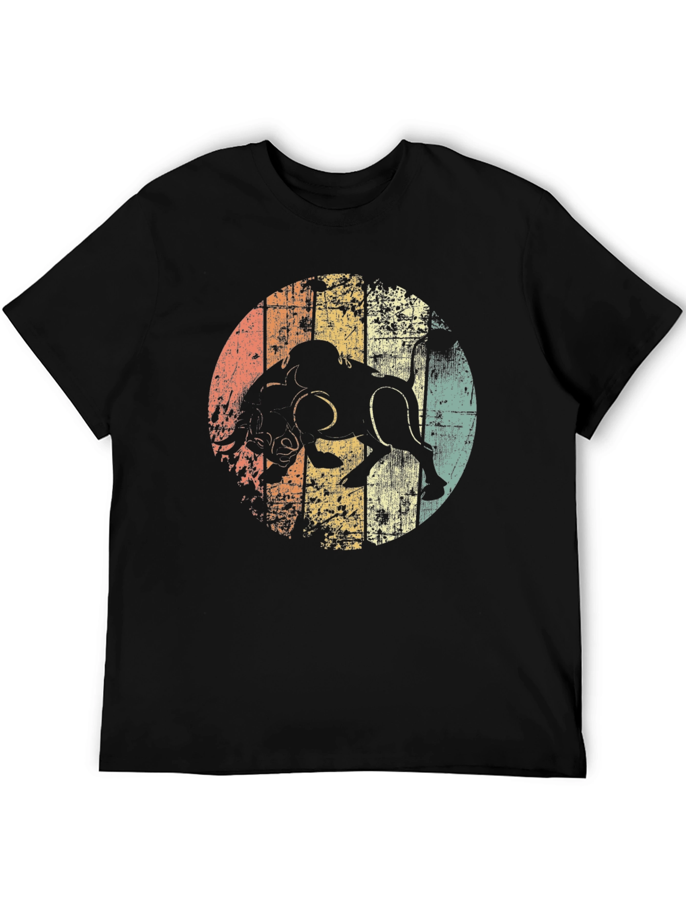 Vintage Zodiac Taurus Graphic T-Shirt