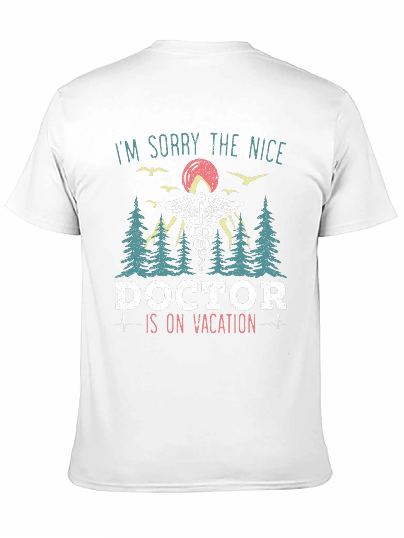 Doctor On Vacation Graphic T-Shirt